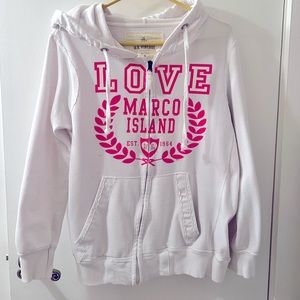 🌺 5 for $20 🌺 US Vintage Marco Island Hoodie